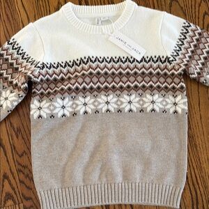 Janie and Jack Kid’s Pattern Sweater